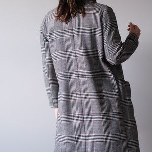 H&M wool-blend houndstooth jacket, size 10 US